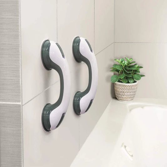 Shower Safety Handle Anti Slip Support Bathroom Safe Grab Bar Handle With Suction Cup Handrail