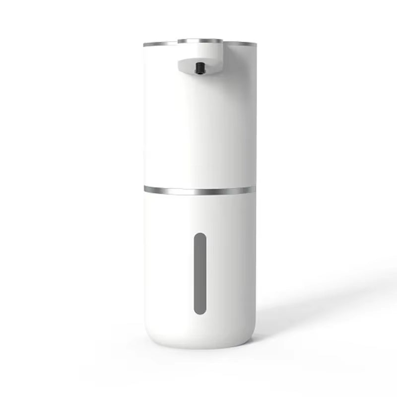 Touchless Automatic Foaming Soap Dispenser - USB Rechargeable, 380ml, Adjustable Foam Levels